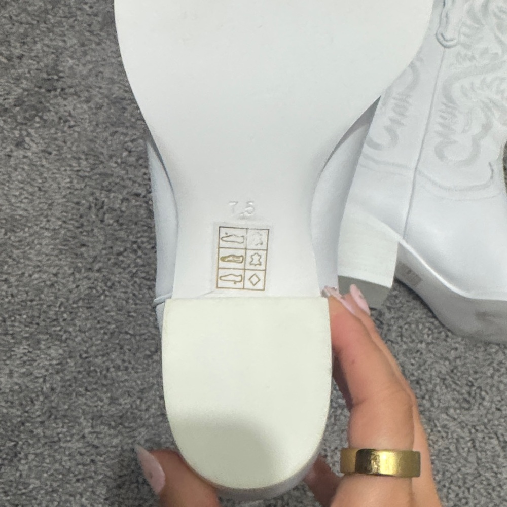 Dagget Jeffrey Campbell Size 7.5 Cowgirl Boots - Picture 3 of 4